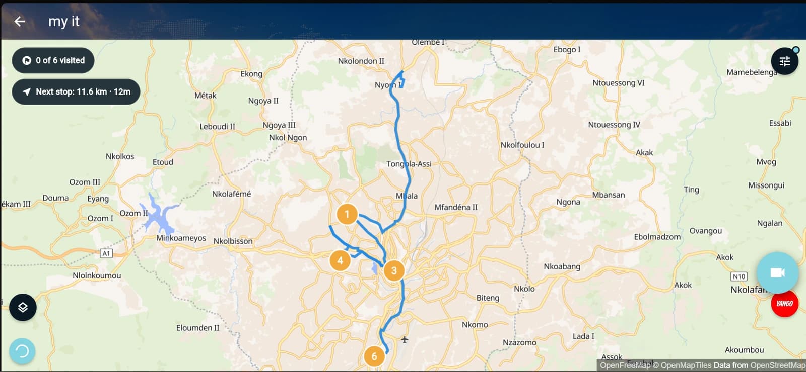 Trip-io screen 3